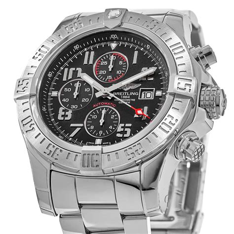 breitling super avenger ii chronograph certified chronometre a13356|breitling super avenger ii.